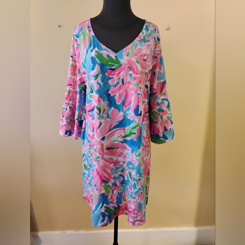Vibrant Pink Floral dress